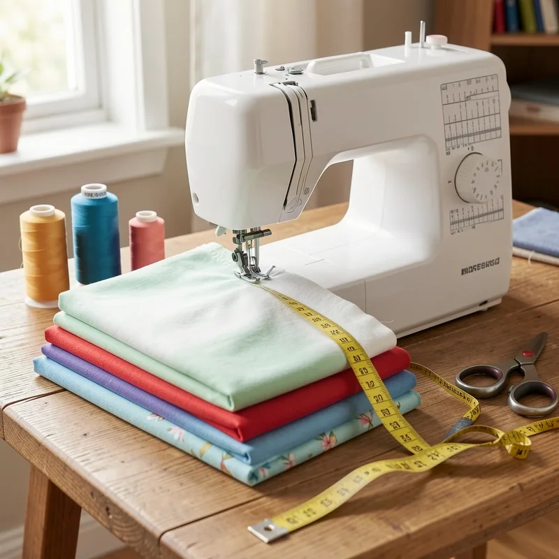 Coudre du jersey à la machine classique : aiguille, point et astuces anti-vagues
